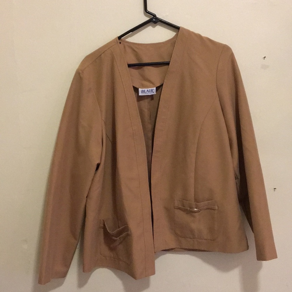 Tan blazer